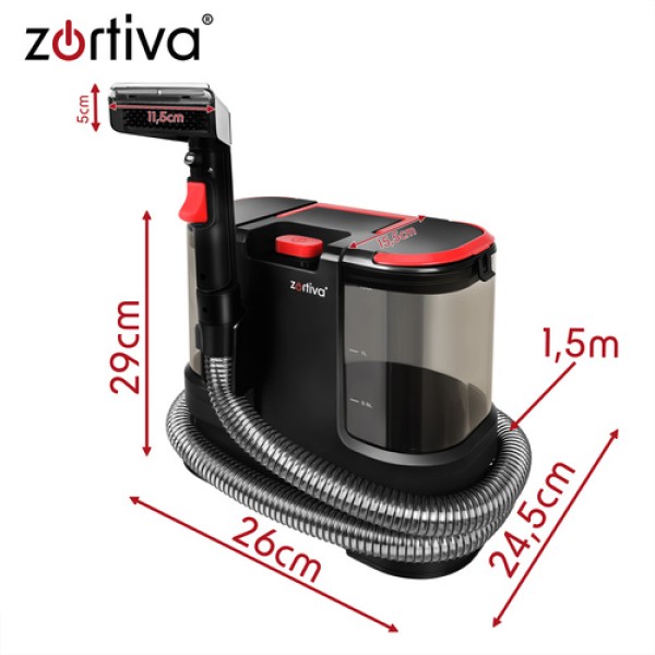Прахосмукачка VacTrim 800W 17000 Pa за почистване на тапицерии, килими и домашни любимци