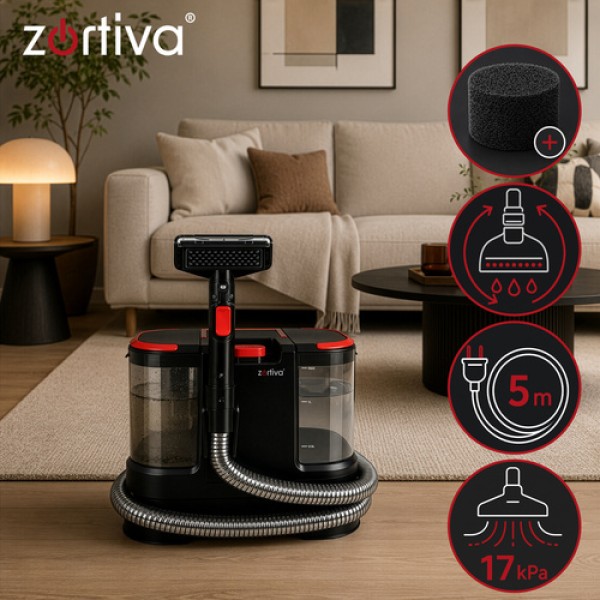 Прахосмукачка VacTrim 800W 17000 Pa за почистване на тапицерии, килими и домашни любимци