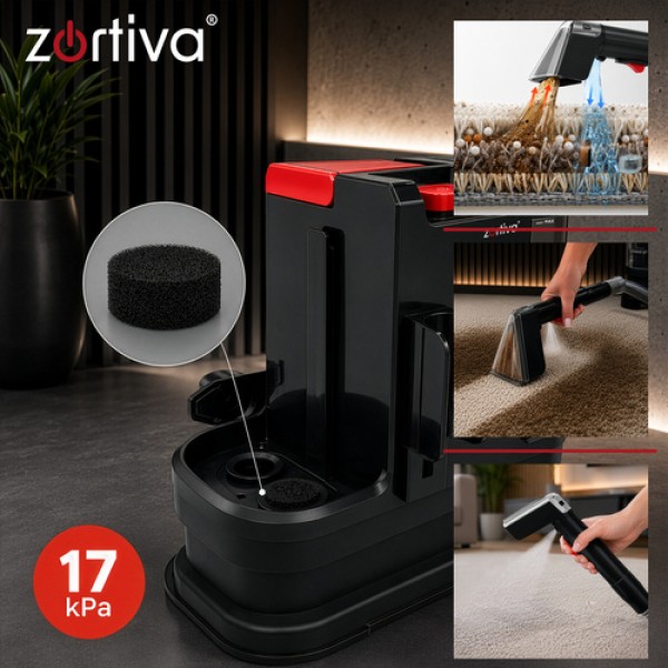 Прахосмукачка VacTrim 800W 17000 Pa за почистване на тапицерии, килими и домашни любимци