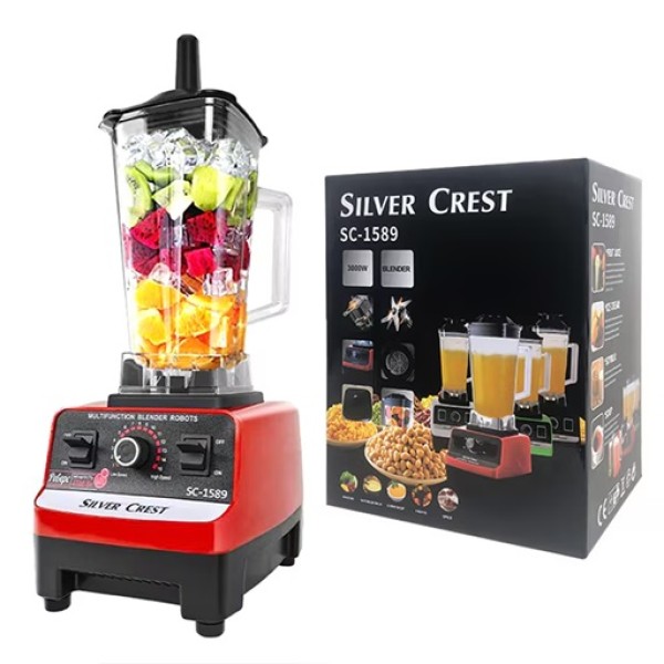 Професионален блендер Silver Crest 3000W мощен блендер за смути, лед и ядки
