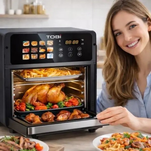 Дигитален фритюрник с горещ въздух 16L 2400W TOBI