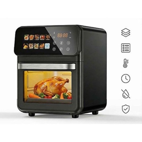 Дигитален фритюрник с горещ въздух 16L 2400W TOBI