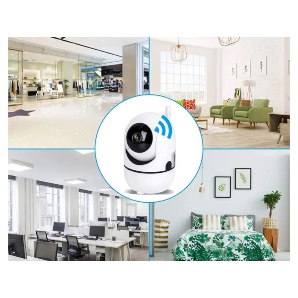 WIFI IP камера въртящ се електронен бебефон с HD изображение и двупосочно аудио