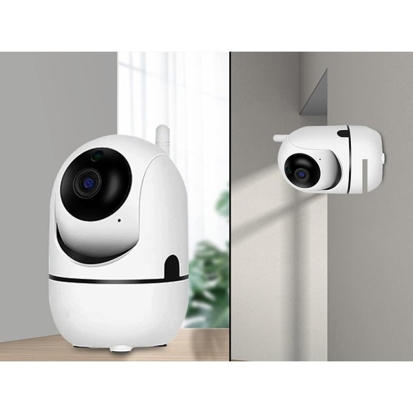WIFI IP камера въртящ се електронен бебефон с HD изображение и двупосочно аудио