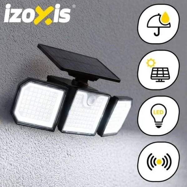 Мощна соларна LED лампа 167 LED 500 lm интелигентно осветление за вашия дом и градина