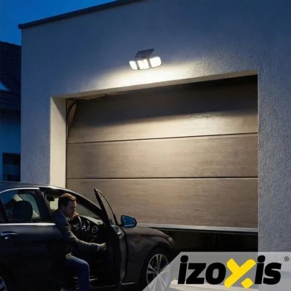 Мощна соларна LED лампа 167 LED 500 lm интелигентно осветление за вашия дом и градина