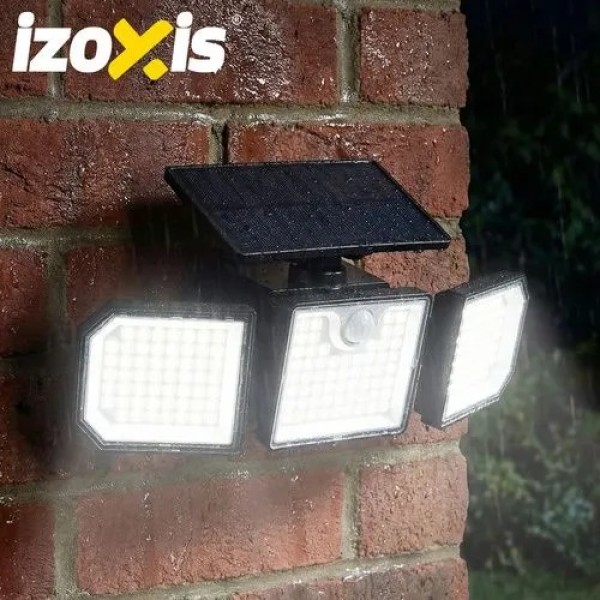 Мощна соларна LED лампа 167 LED 500 lm интелигентно осветление за вашия дом и градина