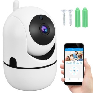 WIFI IP камера въртящ се електронен бебефон с HD изображение..