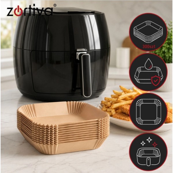Хартия за фритюрник Air Fryer 300 бр. 20x20 см
