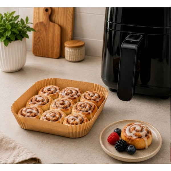 Хартия за фритюрник Air Fryer 300 бр. 20x20 см