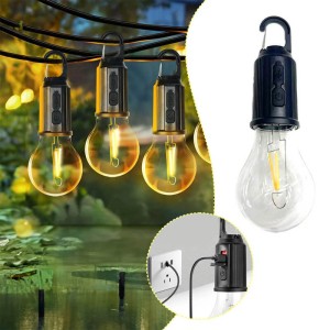 Крушка за закачане, USB къмпинг лампа с 3 режима
