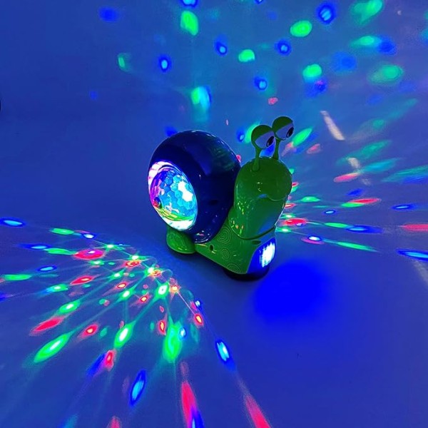 Интерактивна играчка Охлюв със звуци и светлини Gear Snail