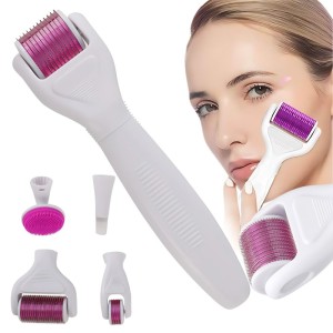 DERMA ROLLER за микроиглена мезотерапия лице, шия и тяло, ко..