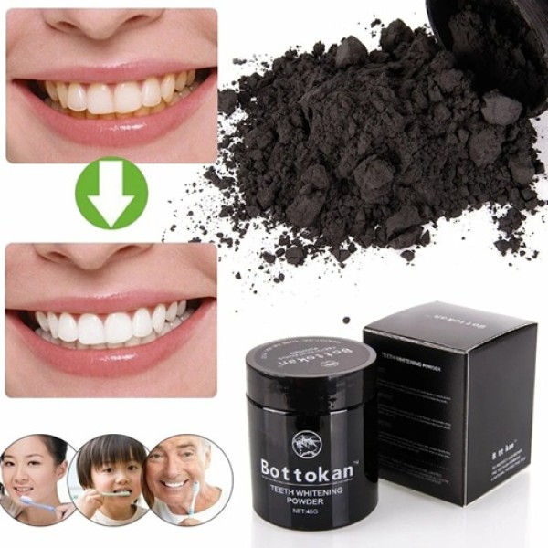 Кокосов въглен за избелване на зъби Miracle Teeth, Natural, 20 грама