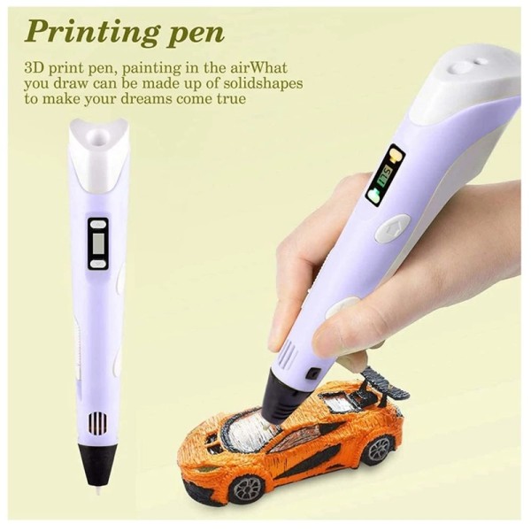 3D PEN писалка за рисуване и моделиране