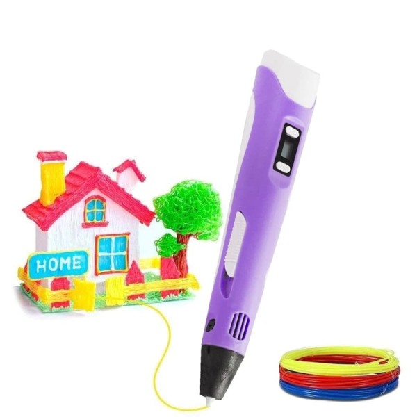 3D PEN писалка за рисуване и моделиране