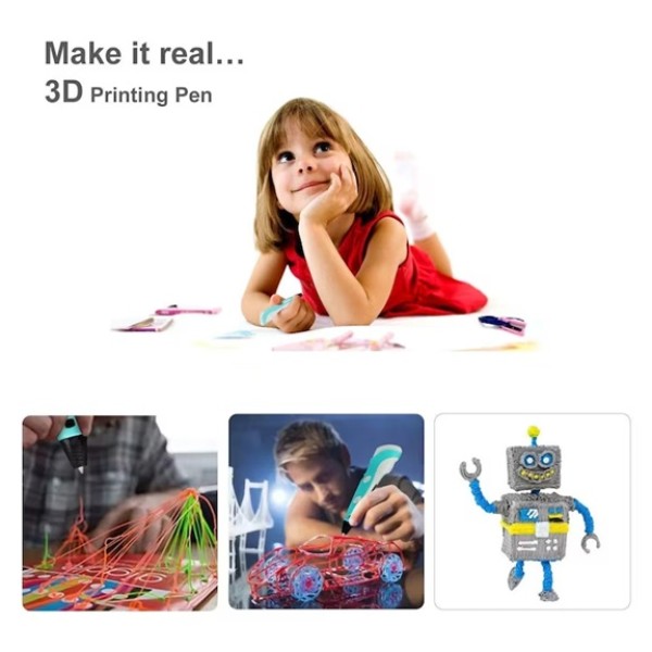 3D PEN писалка за рисуване и моделиране