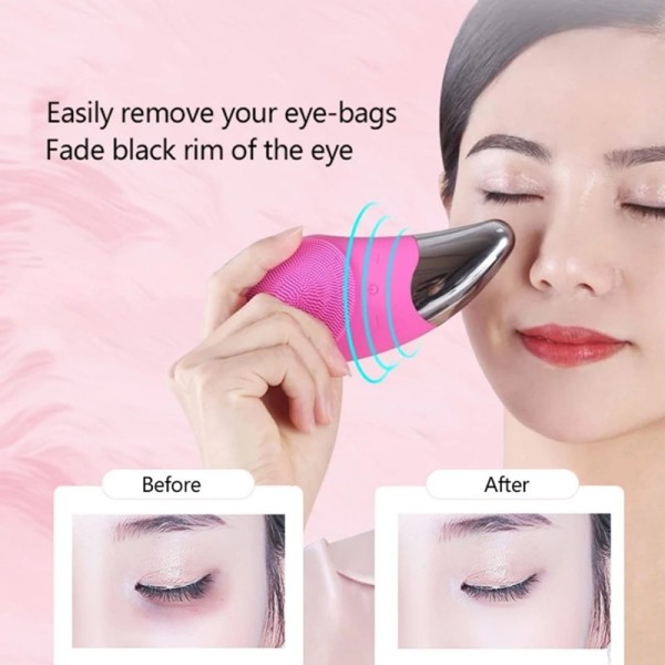 Силиконова четка за почистване на лице масажор SONIC FACIAL BRUSH