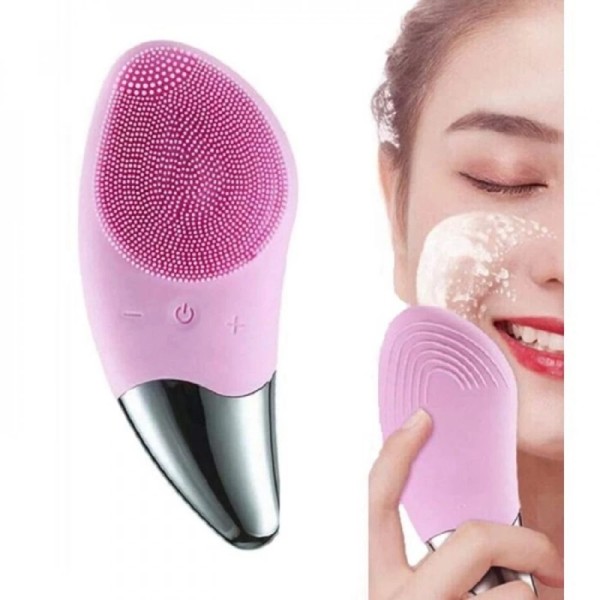 Силиконова четка за почистване на лице масажор SONIC FACIAL BRUSH