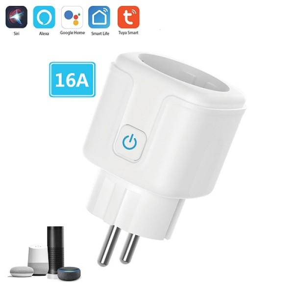 Смарт WiFi контакт 16А Smart Life