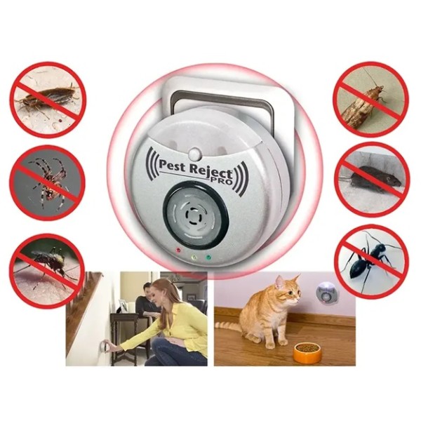 Ултразвуков уред против насекоми и вредители Pest Reject Pro