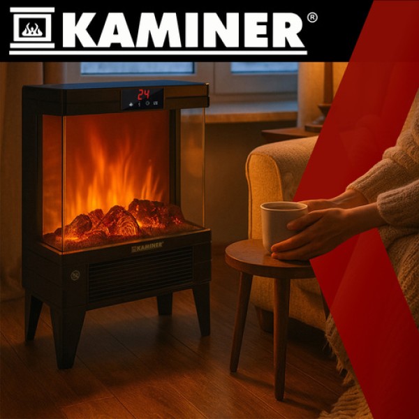 Електрическа камина KAMINER EMBEGO 2000W нагревател