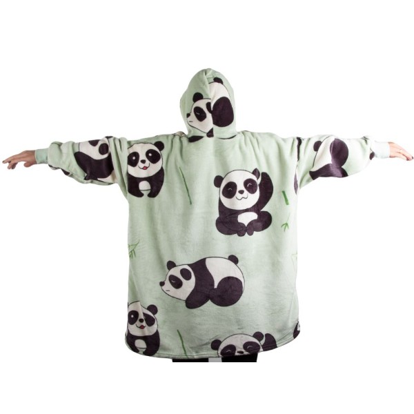 Топъл суичър 2в1 одеало с качулка oversize