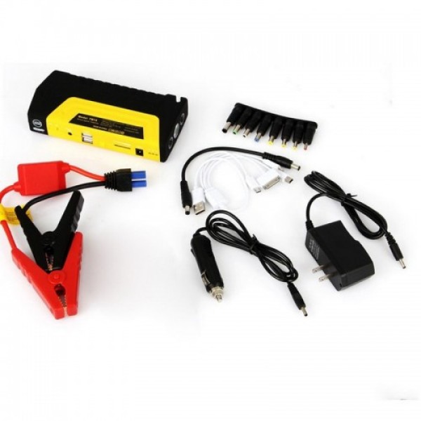 Комплект стартерно устройство High Power Jump starter за кола + компресор