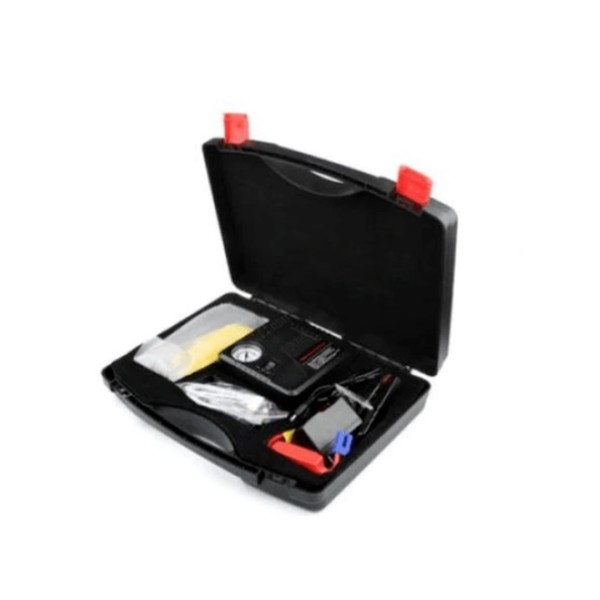 Комплект стартерно устройство High Power Jump starter за кола + компресор