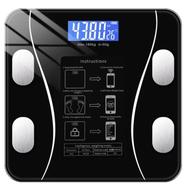 Умна LCD везна кантар до 180кг
