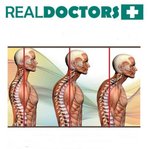 Турмалинов колан с магнити за кръста, гърба и за изправяне на стойката Real Doctors