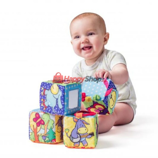 Бебешка активни кубчета, Животни