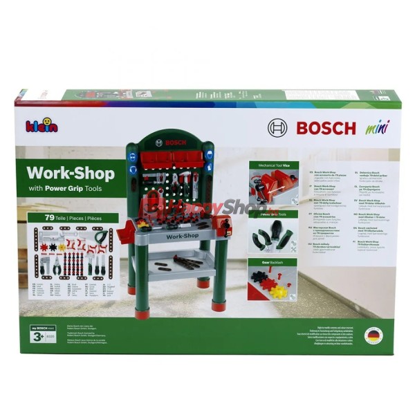 Детска работилница Bosch „Малък майстор“, 79 части