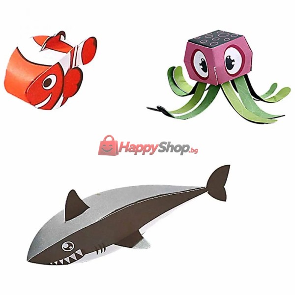 3D Оригами, Морски животни