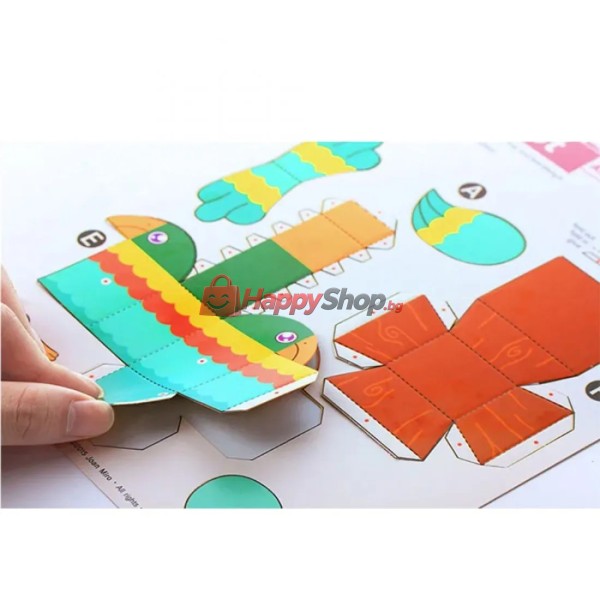 3D Оригами, Сладки животни