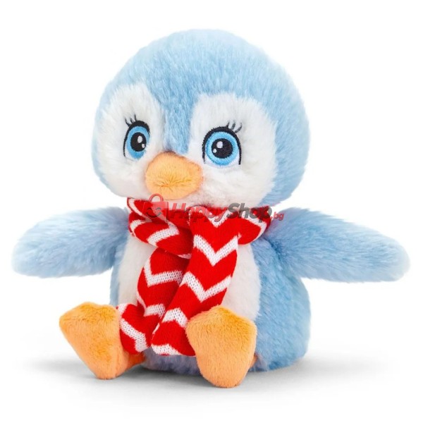 Keeleco Adoptable World, Коледни животни със шалче,  16 см (3)