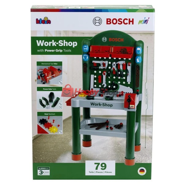 Детска работилница Bosch „Малък майстор“, 79 части