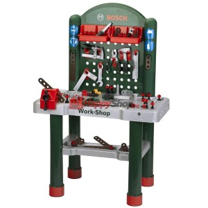 Голяма детска работилница Bosch с 82 аксесоара