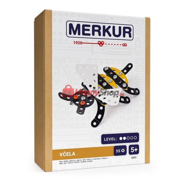 Mercury - Beetles - Bee, 55 pieces