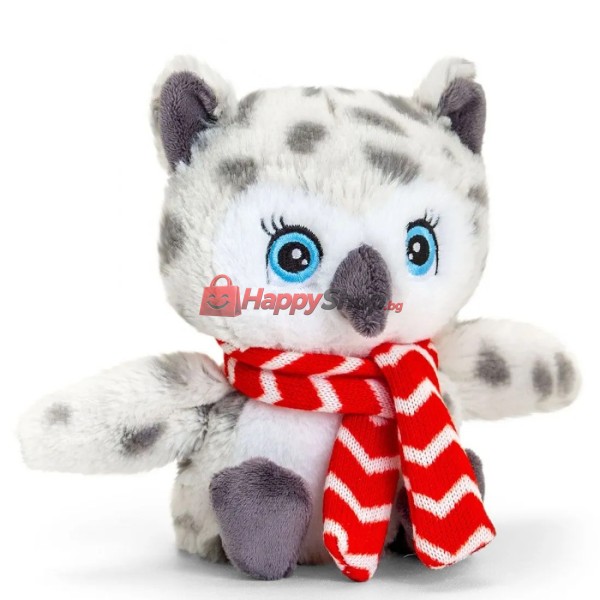 Keeleco Adoptable World, Коледни животни със шалче,  16 см (3)