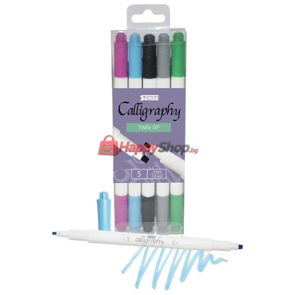 Химикалки за калиграфия, CALLIGRAPHY PENS, двустранни