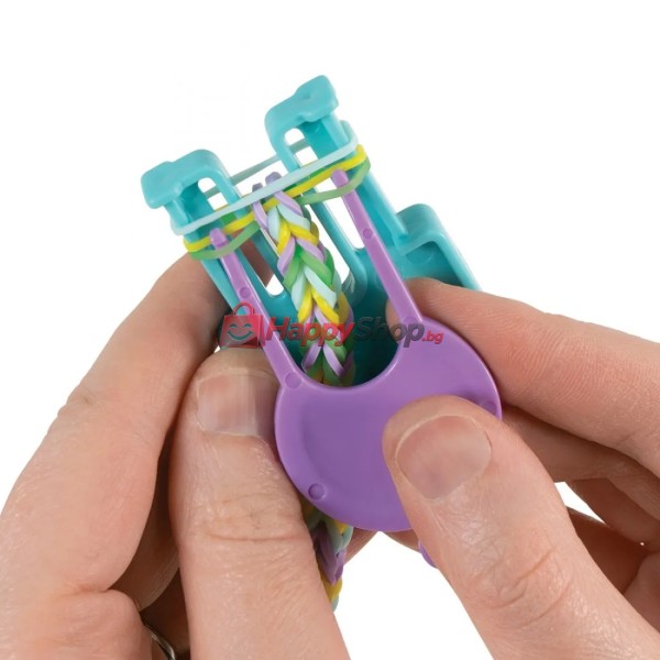 Rainbow Loom, Комплект за плетене на гривни с талисмани