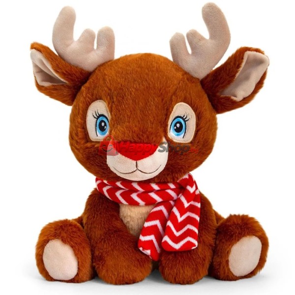 Keeleco Adoptable World, Коледни животни със шалче,  25 см (3)