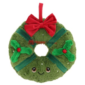 Keeleco Christmas, Плюшен коледен венец, 30 см, Keel Toys