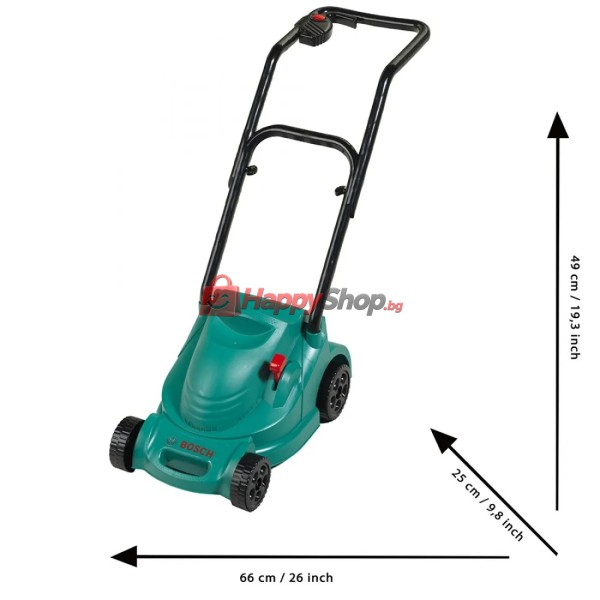 Bosch Garden, Детска косачка за трева Rotak, със звуков ефект