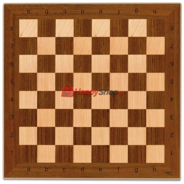Дървена дъска за шах, 33x33 см