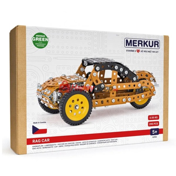 Merkur, Кола с реактивен двигател, 295 части