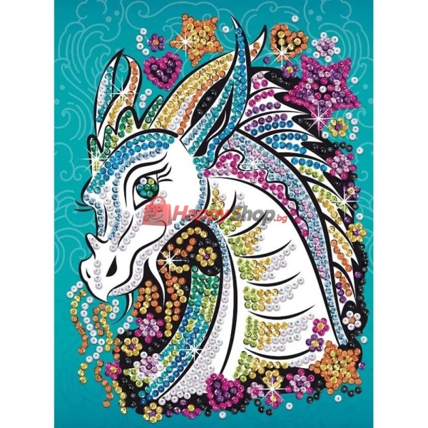 Изкуство с пайети, CRAFT TEEN, Дракон