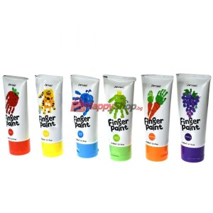 Боички за пръсти, миещи се, 6 цвята