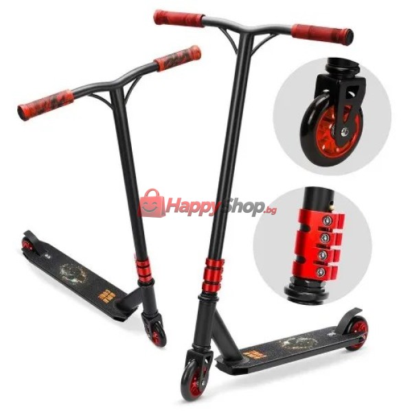 BOLDCUBE, Скутер Deluxe Stunt, Black